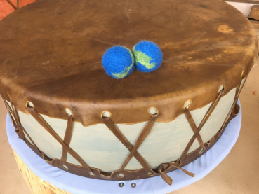 Wunderschöne original Motherdrum mit 90 cm Durchmesser