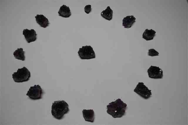 Amethyst Drusenstücke