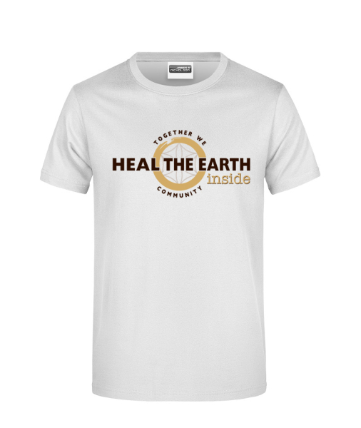 Heal the Earth Inside - T-Shirt Herren klassisch (JN790)