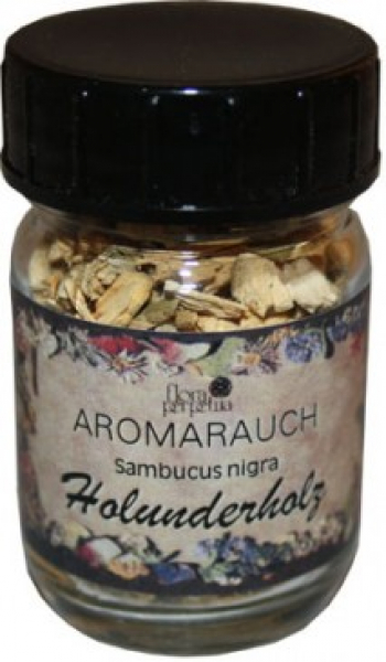 Holunderholz im 50ml Glas