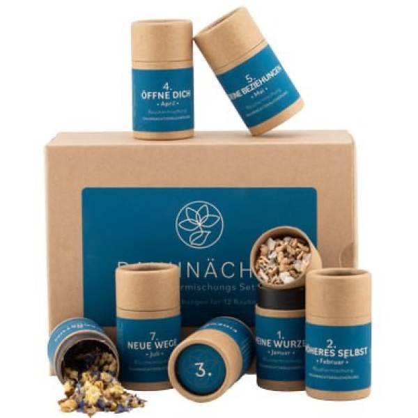 Rauhnächte-Set 2025 12x 30ml Räuchermischungen
