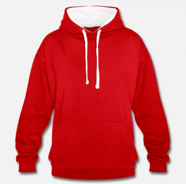 Contrast Hoodie