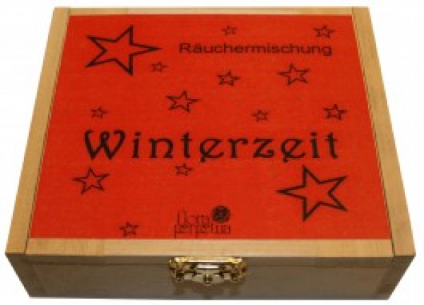 Winterzeit - Räucherkiste