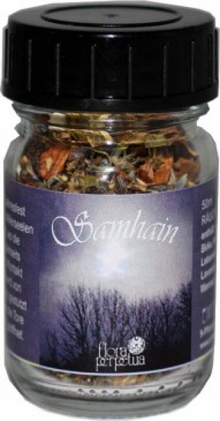 Samhain - Räuchermischung im 50ml Glas