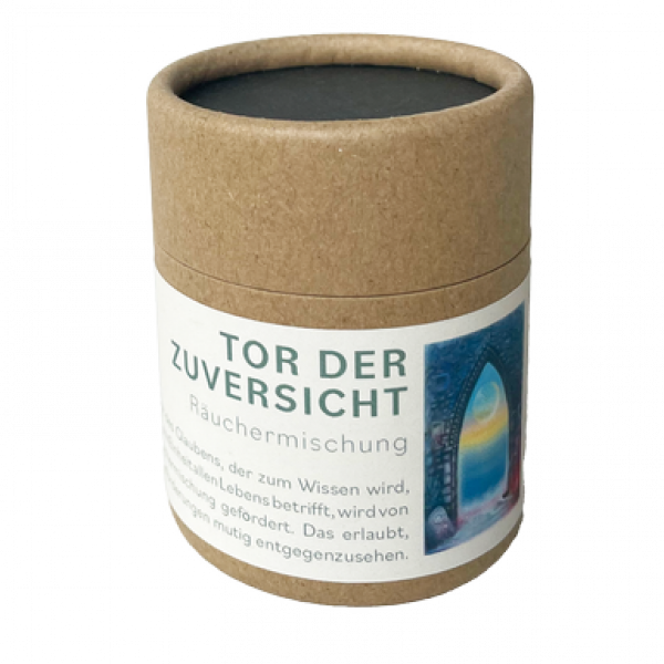 Tor der Zuversicht - Räuchermischung in 50ml Pappdose