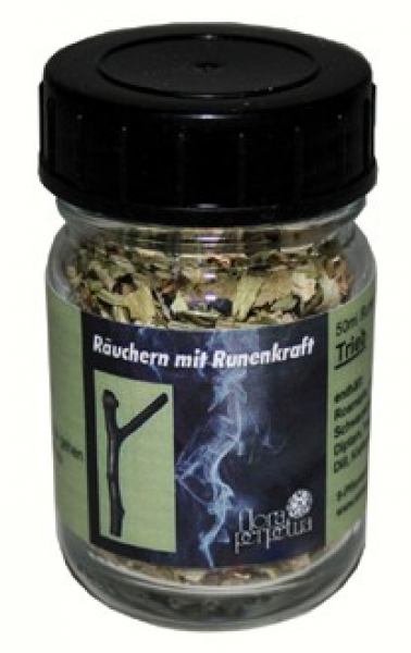 Triebrune - Räuchermischung im 50ml Glas