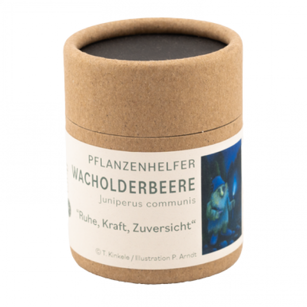 Wacholderbeeren Pflanzenhelfer in 30ml Pappdose