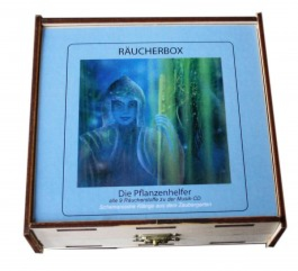 Räucherkiste -9 Pflanzenhelfer-