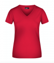 T-Shirt Damen V-Ausschnitt (JN004)