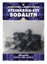 Sodalith Trommelstein Steinwesen im Medizinrad Steinkreis Set