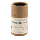 Weißer Salbei Pflanzenhelfer in 30ml Pappdose